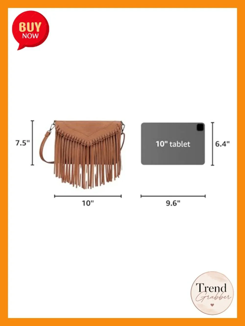 Faux Leather Hobo Fringe Crossbody Tassel Purse Vintage Envelope Handbag